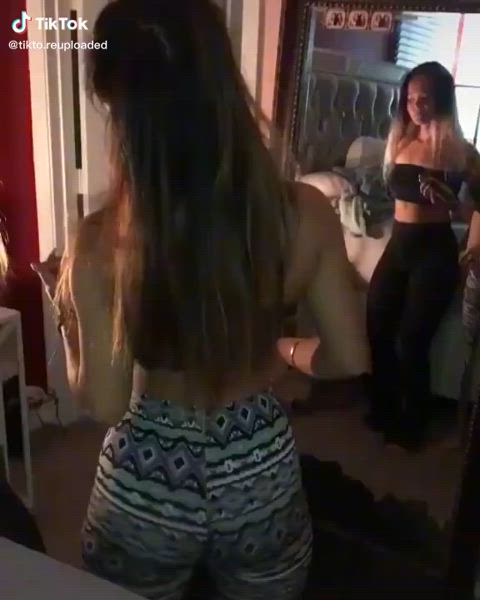 ass lesbian teen tiktok clip