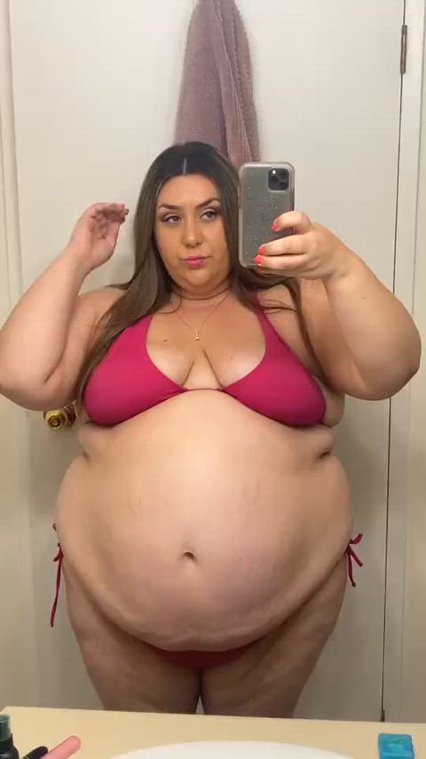 bbw lingerie ssbbw belly clip
