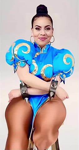 Scarlo Chun-Li Cosplay (FAKE) ššš„°