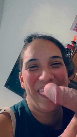 amateur bite blowjob latina clip