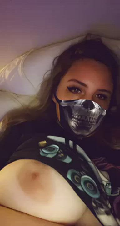 BBW Big Tits Mask clip