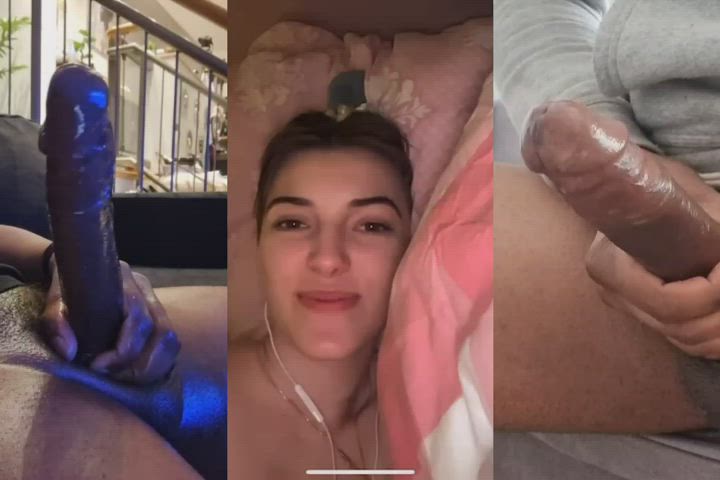 bbc babecock blowjob brunette cock milking cum cumshot interracial monster cock clip