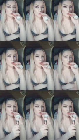 small tits smoking solo clip