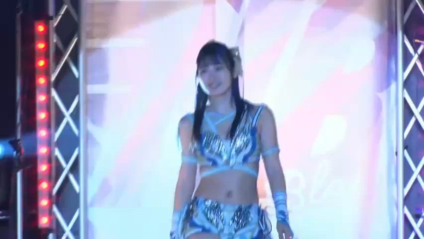 cute japanese wrestling clip