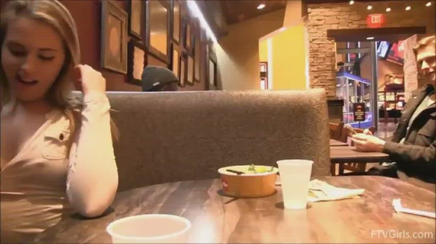 Lesbian Public Tit Worship clip