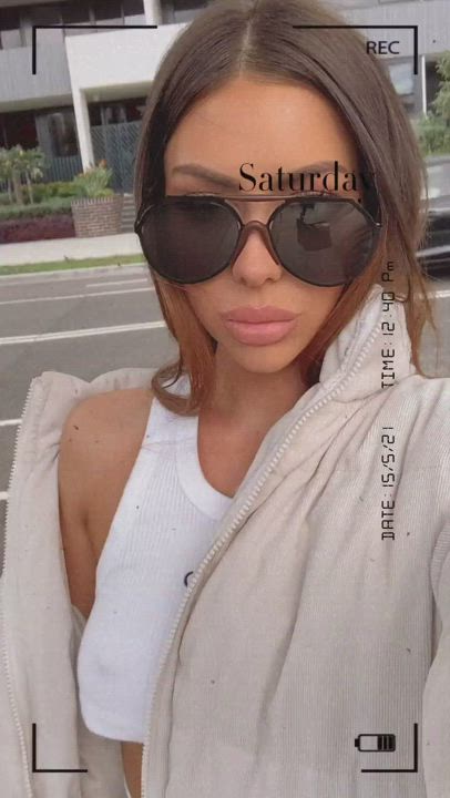 Australian Brunette Model clip