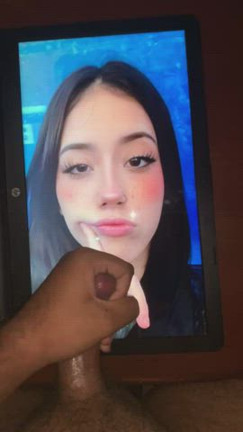 cumshot nympho pretty clip
