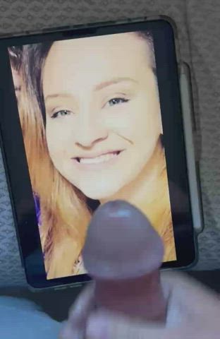 brunette cum tribute clip