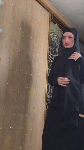 clothed hijab muslim uniform clip
