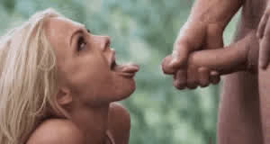 Cum In Mouth Cumshot Handjob clip
