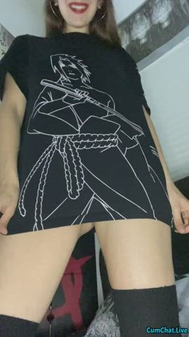 alt emo goth pussy small tits clip