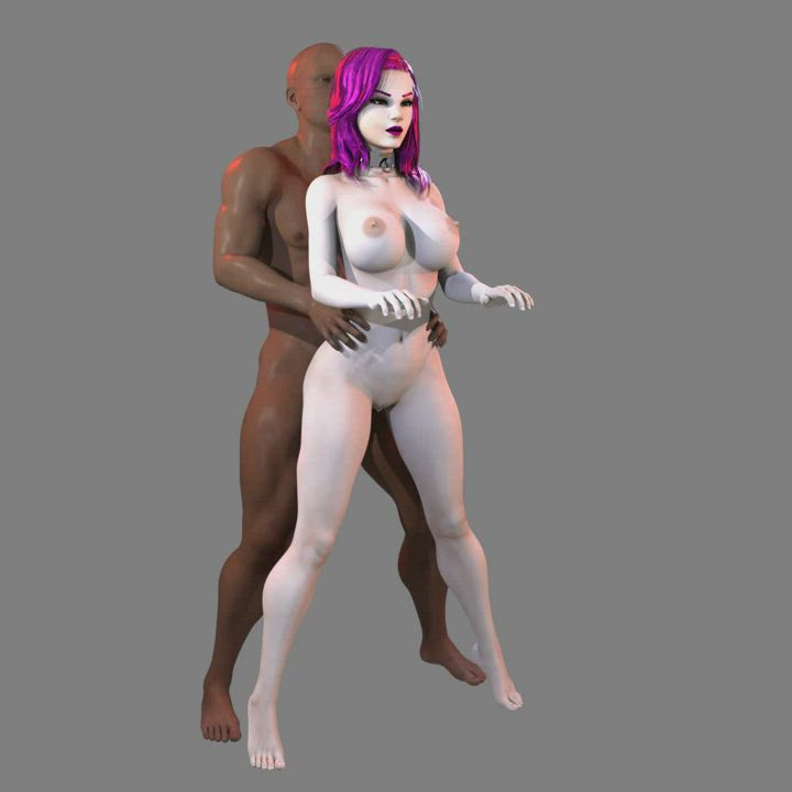 Animation Interracial Pink clip