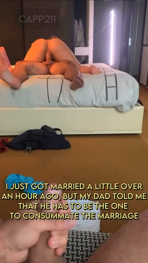 Dad Makes My Marriage Official