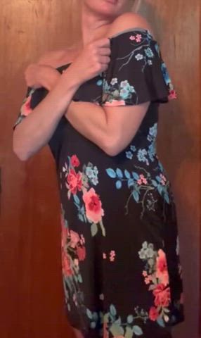 This dress comes off almost too easy