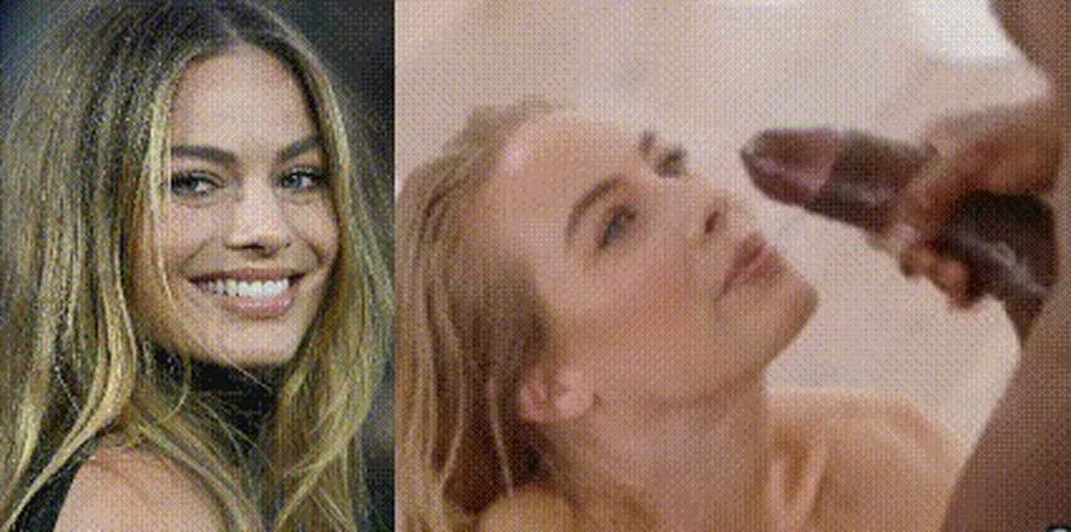 bbc blowjob celebrity cumshot milf margot robbie clip