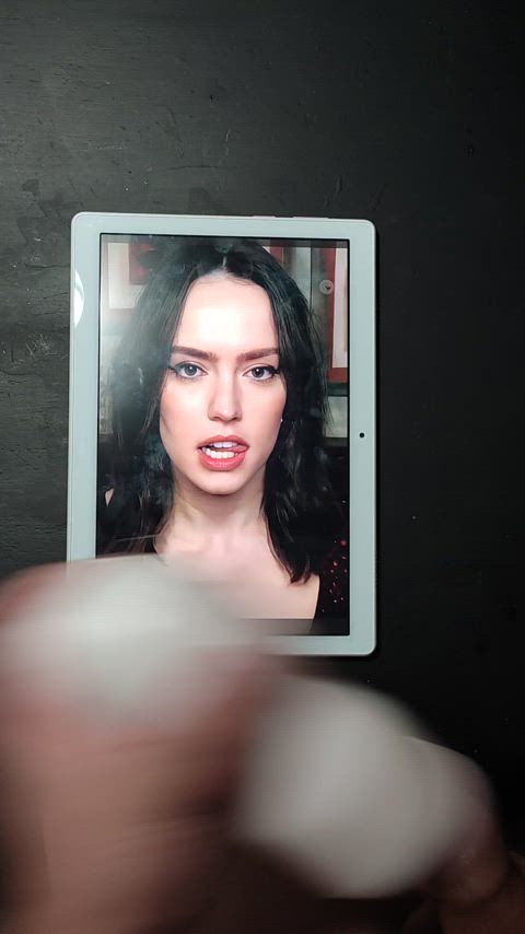 celebrity cum cumshot daisy ridley tribute clip