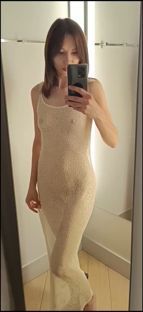dressing room erotic natural tits sissy tits just-boobs clip