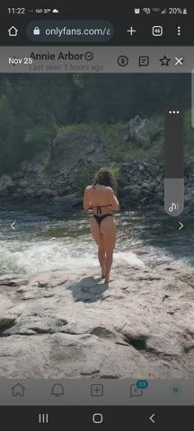 big tits bubble butt outdoor clip