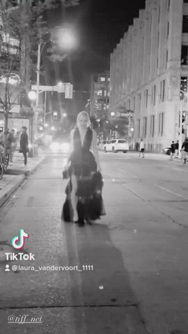 blonde dress legs clip