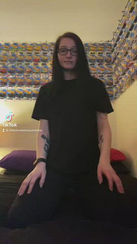 alt emo onlyfans petite pierced skinny tattoo thighs tiktok clip