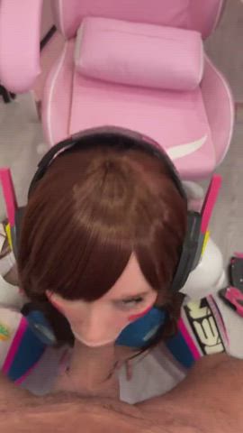 Blowjob Cosplay Teen clip