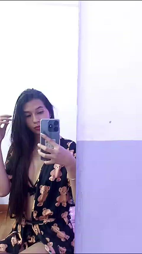 camgirl latina mirror model seduction sensual teen teens webcam clip