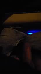 Dick play in the car while she drives
