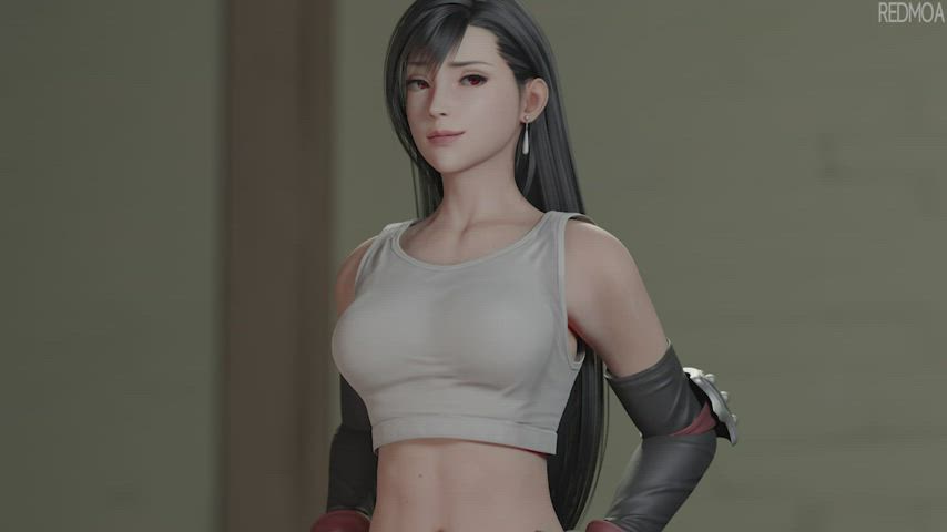 Cum Feet Fetish Tifa Lockhart clip