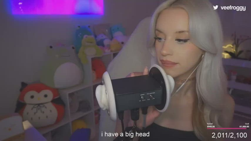asmr blonde tiny clip