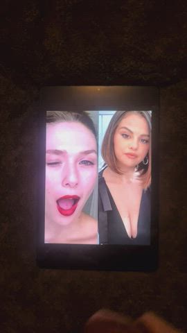 elizabeth olsen selena gomez tribute clip