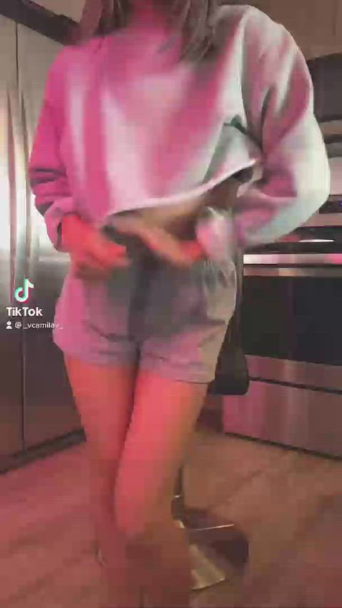 natural tits nipple piercing stripping clip
