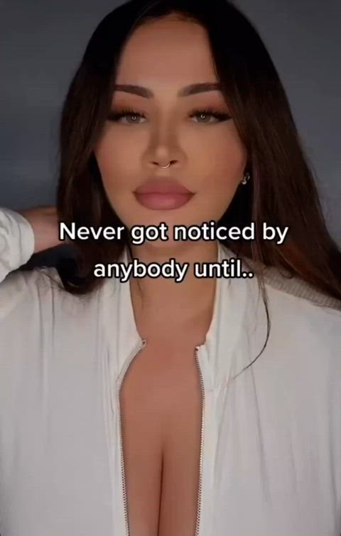 big tits brunette huge tits natural tits tiktok clip