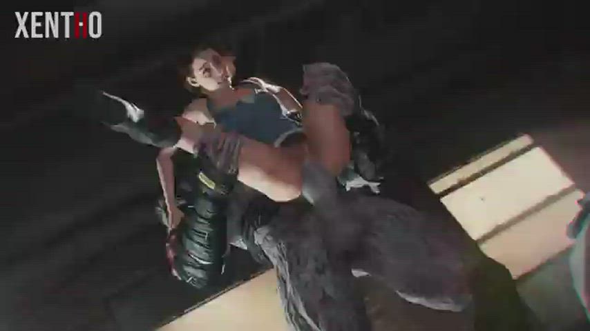 monster cock spread tiny clip