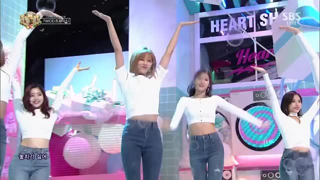 [인가] 171217 트와이스 컴백무대-Merry & Happy+Heart Shaker-1080P