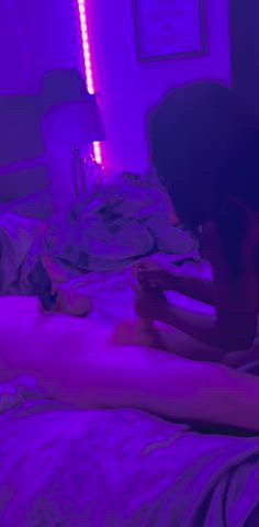 amateur cumshot ebony handjob homemade interracial clip