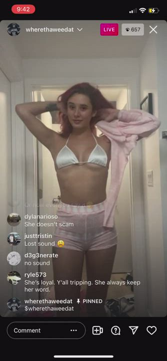 Boobs Redhead Topless clip