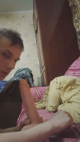 dildo gay sucking clip