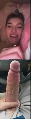 brunette split screen porn teen clip