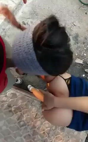 amateur ass blowjob homemade threesome throat fuck clip