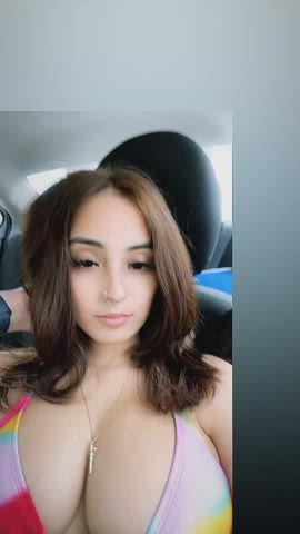 big tits bikini natural tits clip