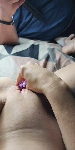 Hubby loves watching and recording me when I play😈