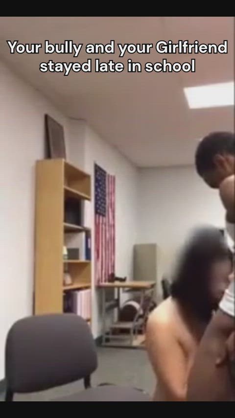blowjob bully caption cuckold doggystyle girlfriend hidden cam humiliation interracial
