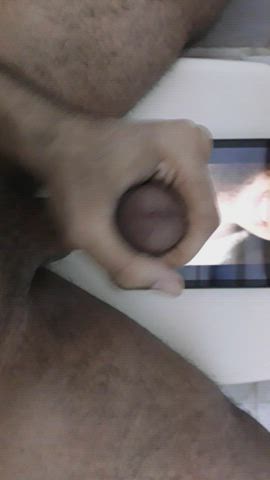 Cumshot Masturbating Tribute clip
