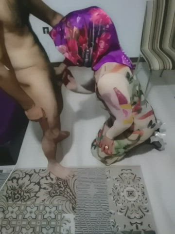 blowjob hijab milf turkish clip