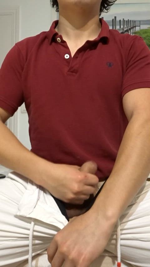 clothed colombian latino male masturbation masturbating muscles onlyfans clip