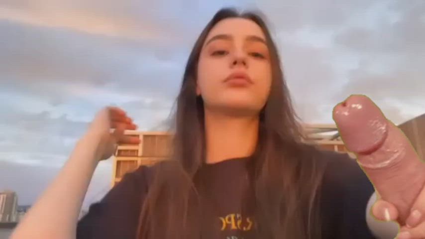 celebrity fake handjob jerk off clip