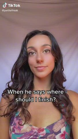 Eye Contact Facial TikTok Tongue Fetish clip