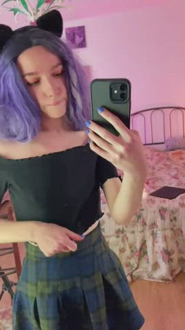 anime camgirl cute nipple nipple play nipples nipslip teen webcam clip