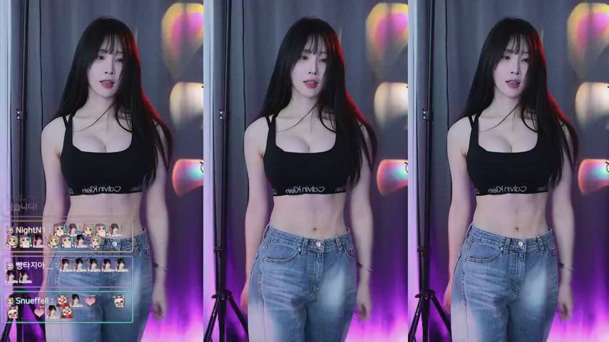 asian dancing korean clip