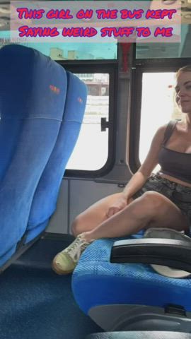 bus caption public clip